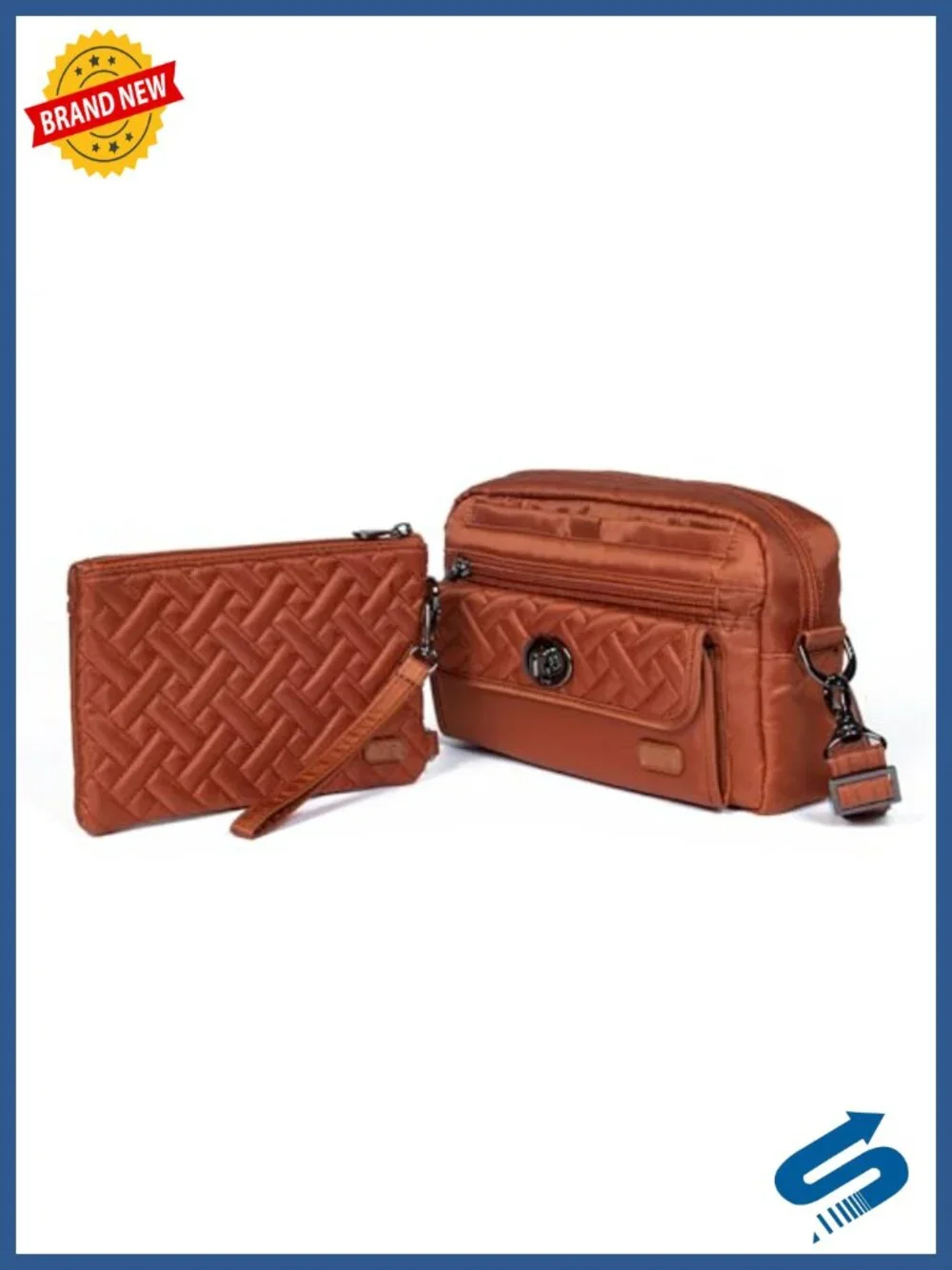 Lug Switch Crossbody Bag & Peekaboo Pouch Set RFID